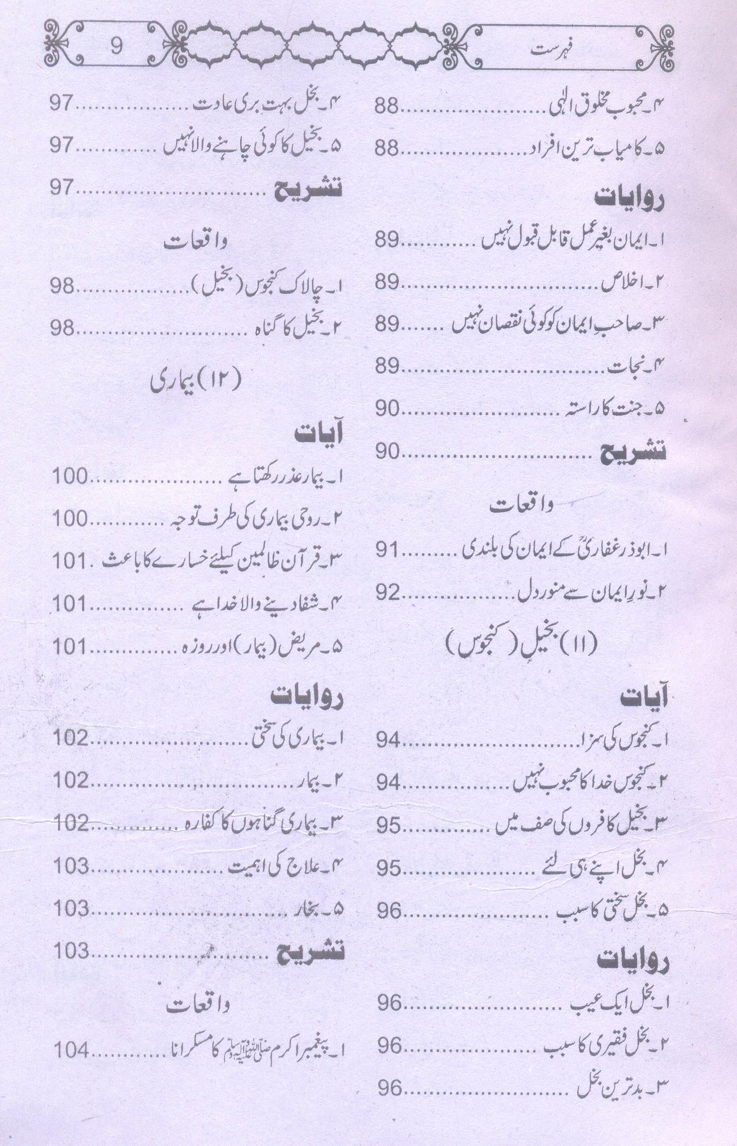 50 Mozu 100 Waqiyat | پچاس موضوع سو واقعات