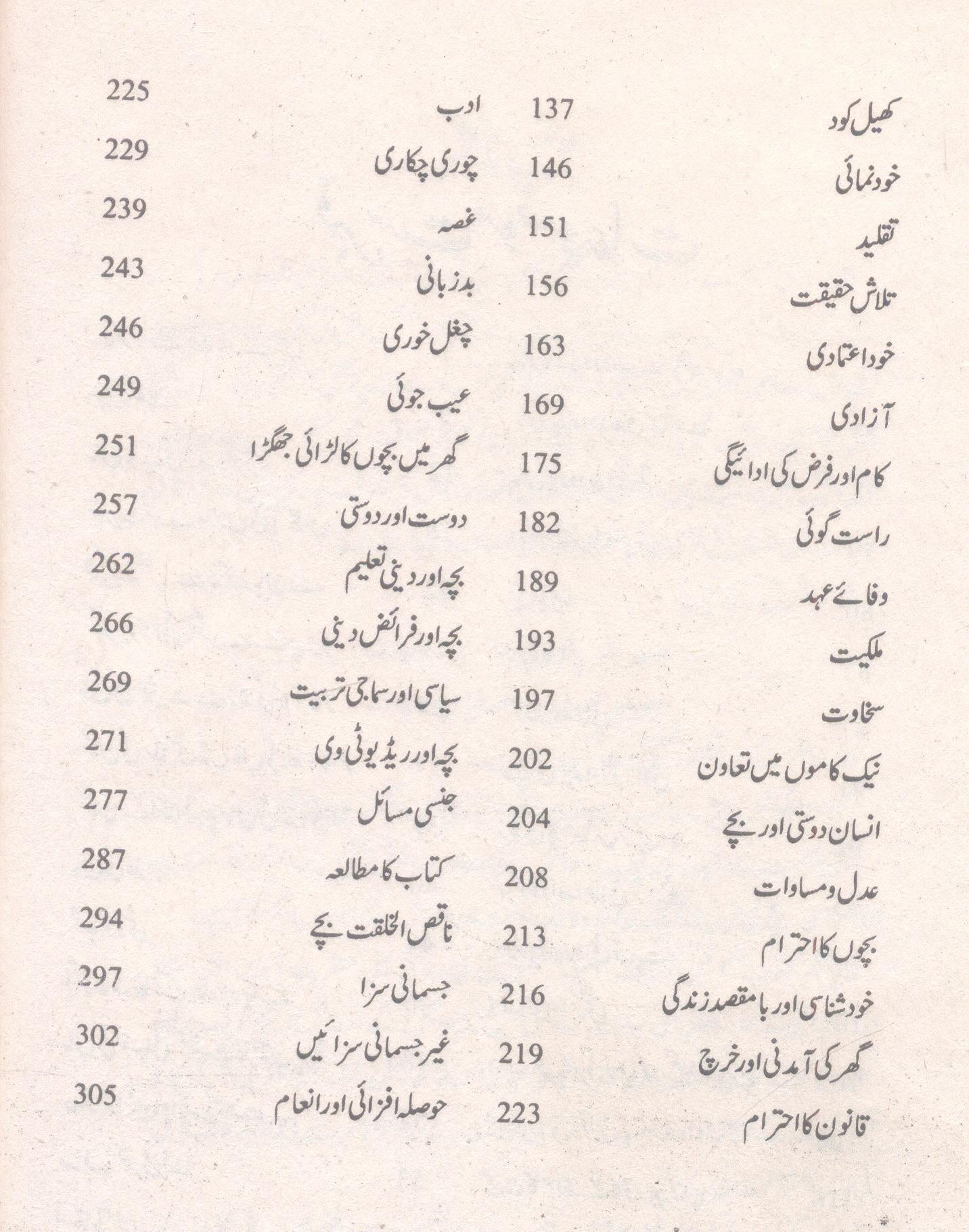 Aain e Tarbiat | آئین تربیت