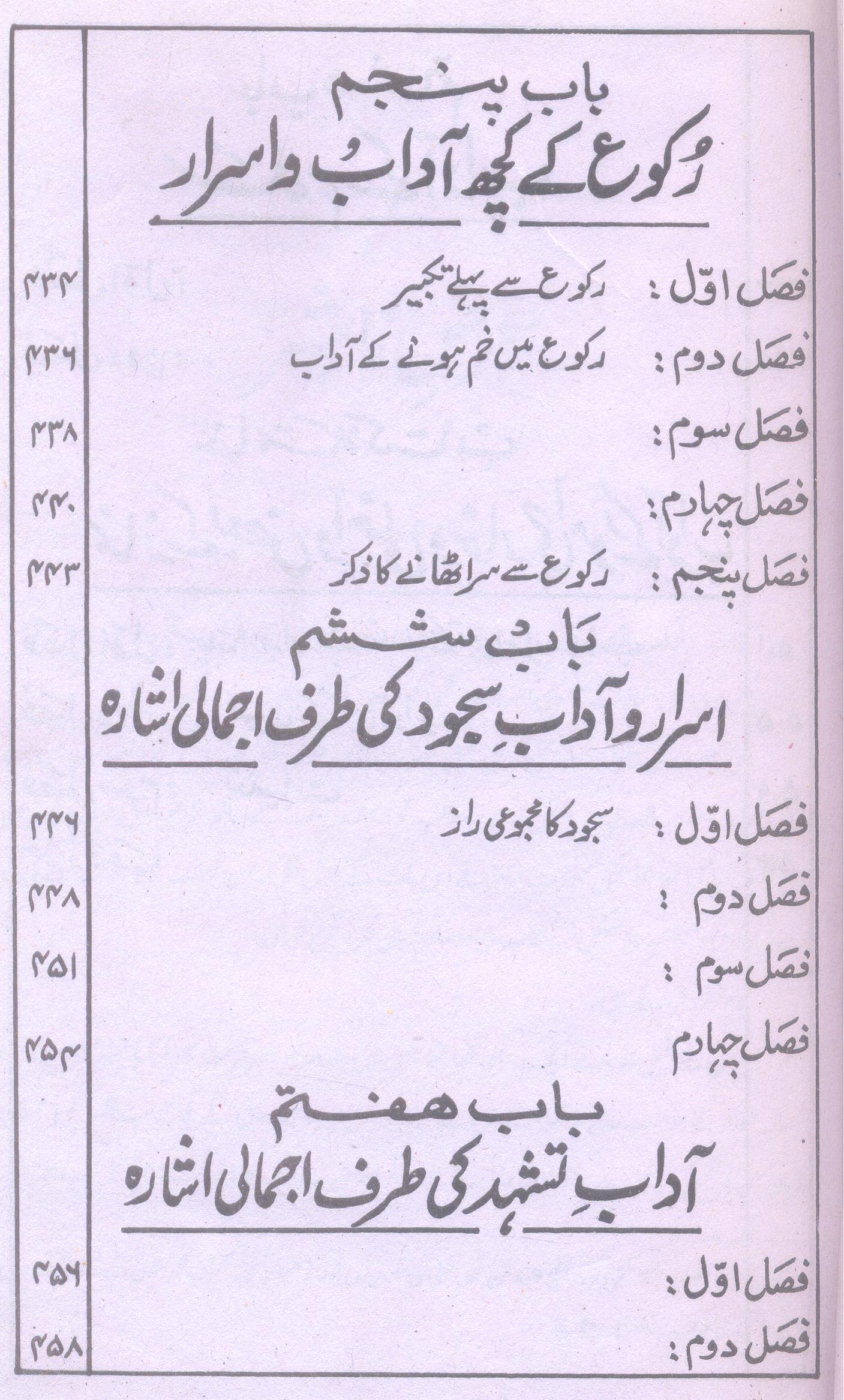 Adaab e Namaz | آداب نماز