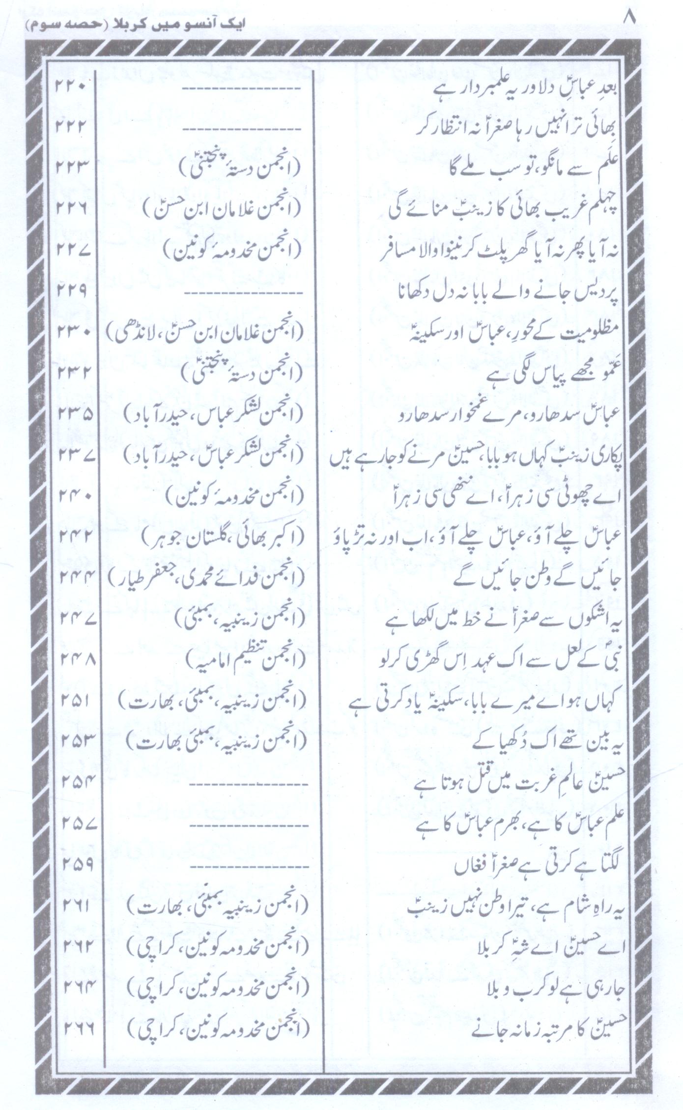 Aik Ansu Mein Karbala Part 3 | 3 ا یک آنسو میں کربلا