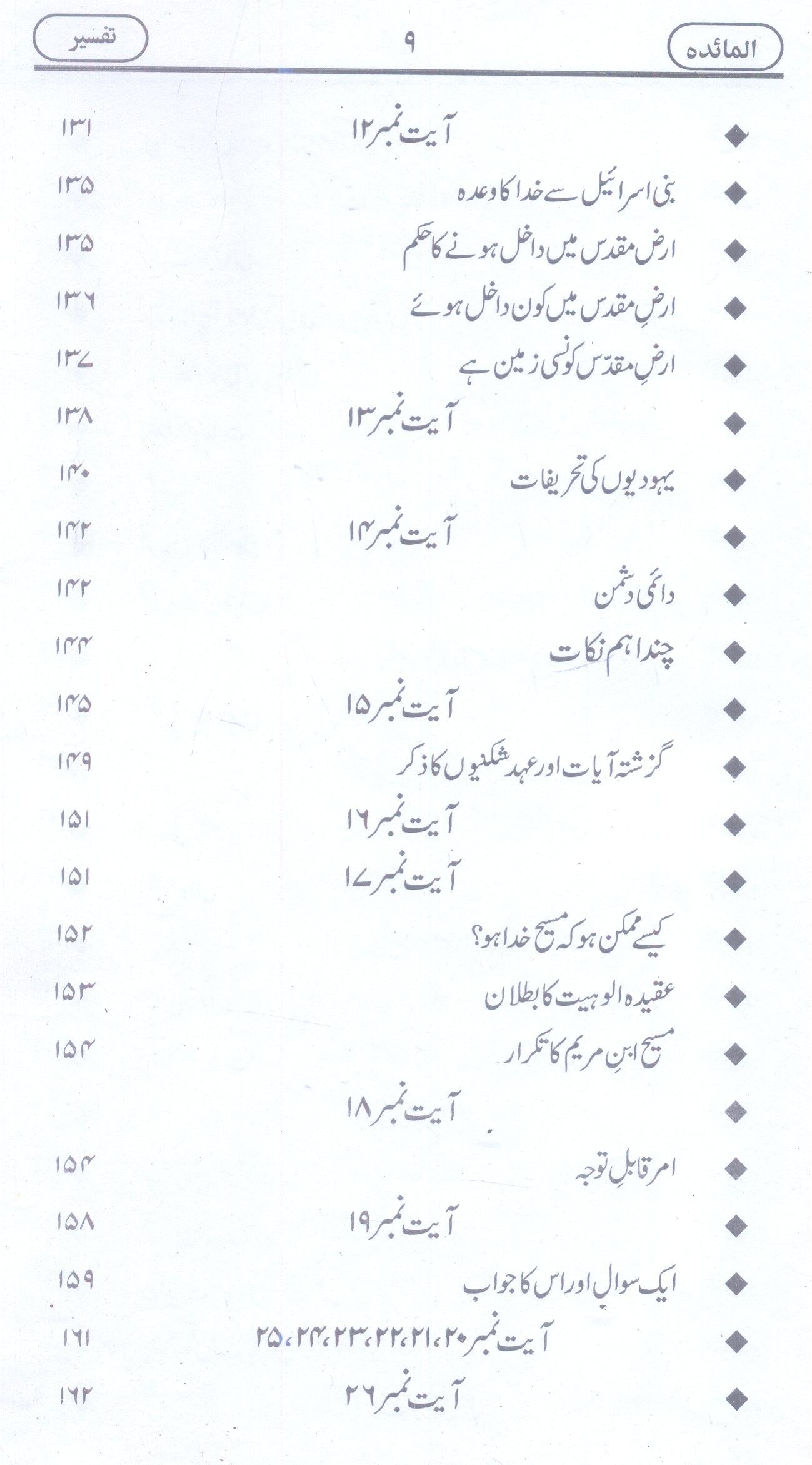 Al Maedah | المائدہ