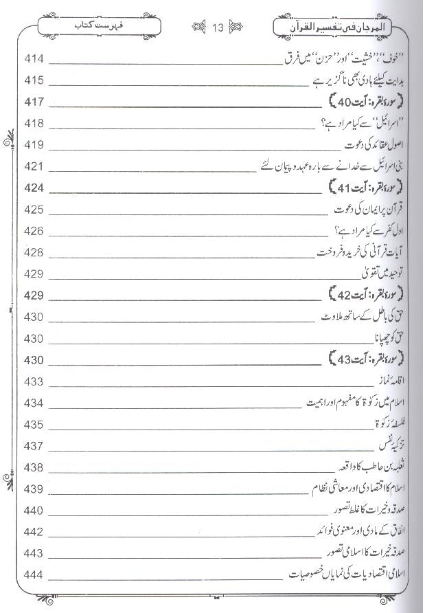 Al Marjaan fi Tafseer al Quran | المرجان تفسیر 2 جلدیں