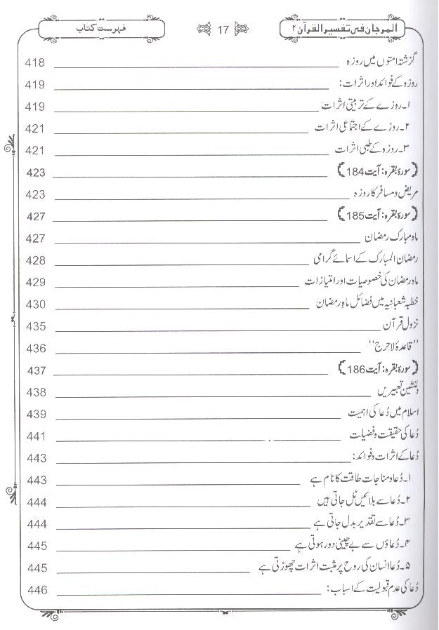 Al Marjaan fi Tafseer al Quran | المرجان تفسیر 2 جلدیں