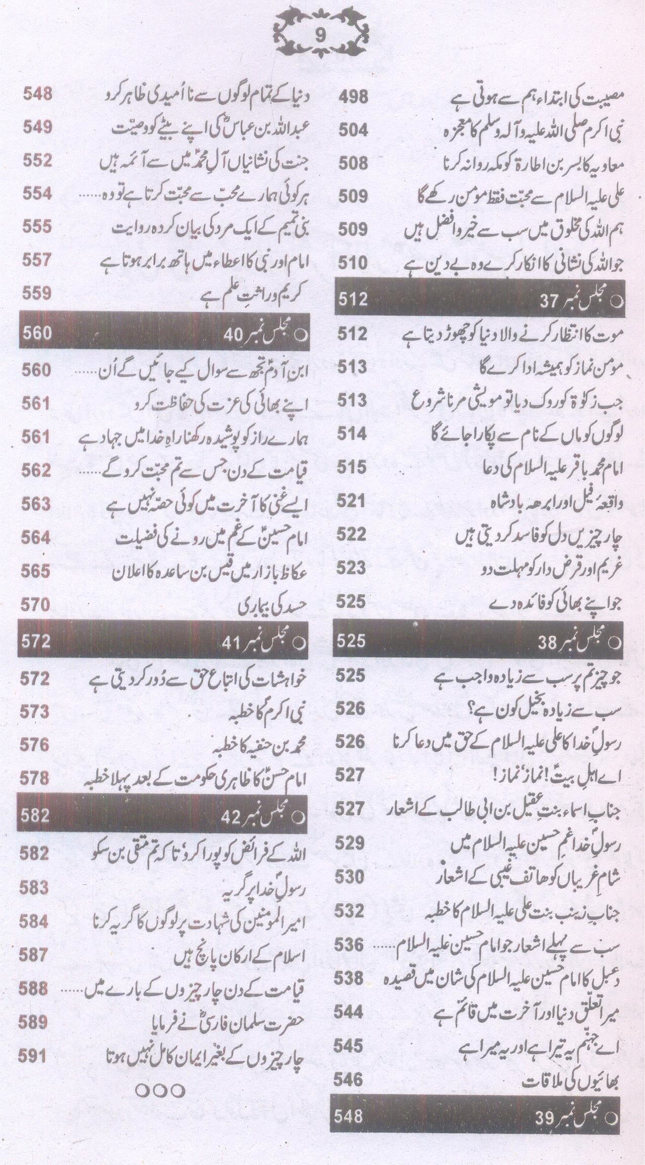 Amaali Shiekh Mufeed | امالی شیخ مفید