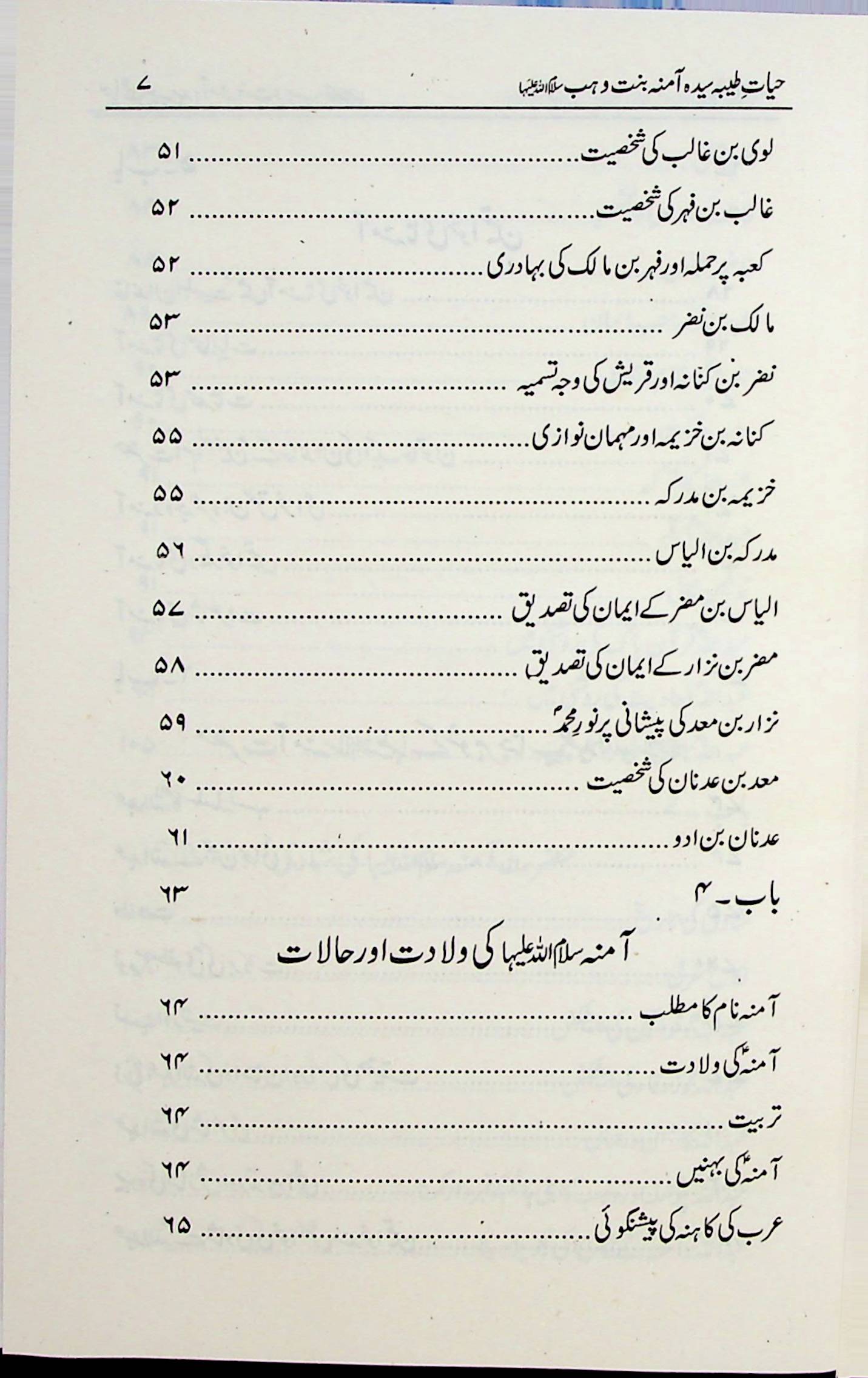 Amna Bint e Wahab S.a | آمنہ بنت الوہب