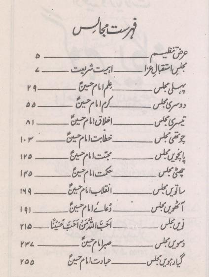 Ana Min Hussain a.s | انا من حسین