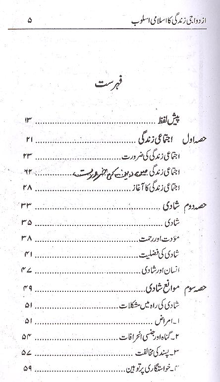 Azdawaji Zindagi ka Islami Asloob | ازداوجی زندگی کا اسلامی اسلوب