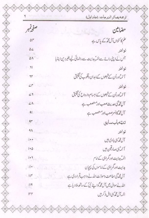 Basairul Darjaat Part Set of 2 | بصائر الدرجات 1 ، 2 سیٹ