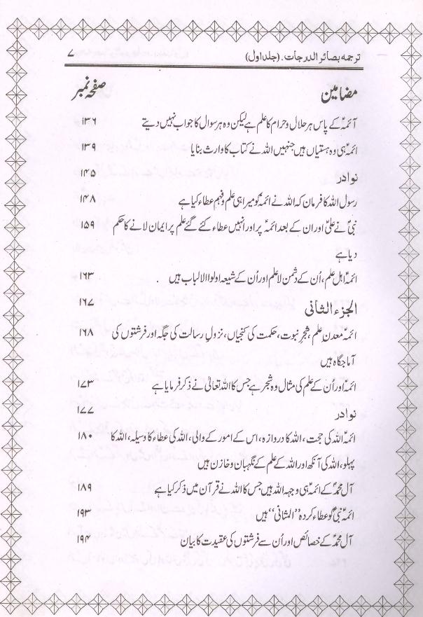 Basairul Darjaat Part Set of 2 | بصائر الدرجات 1 ، 2 سیٹ