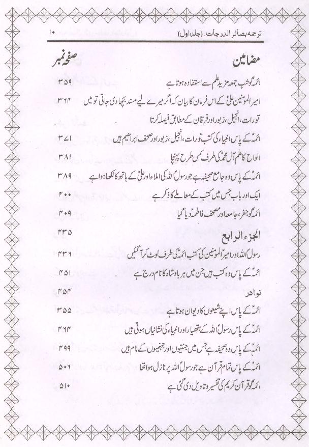 Basairul Darjaat Part Set of 2 | بصائر الدرجات 1 ، 2 سیٹ