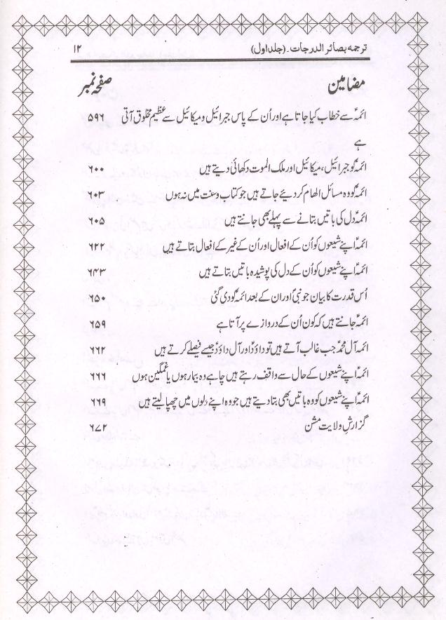 Basairul Darjaat Part Set of 2 | بصائر الدرجات 1 ، 2 سیٹ