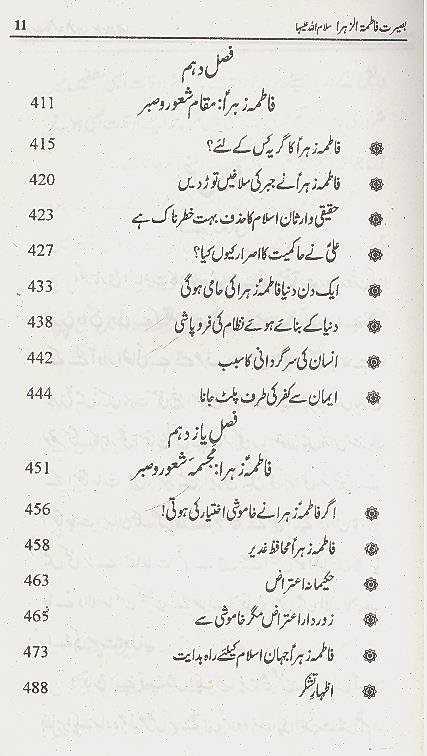 Baseerat e Fatima Zahra S.a | بصیرت فاطمہ زہرہ
