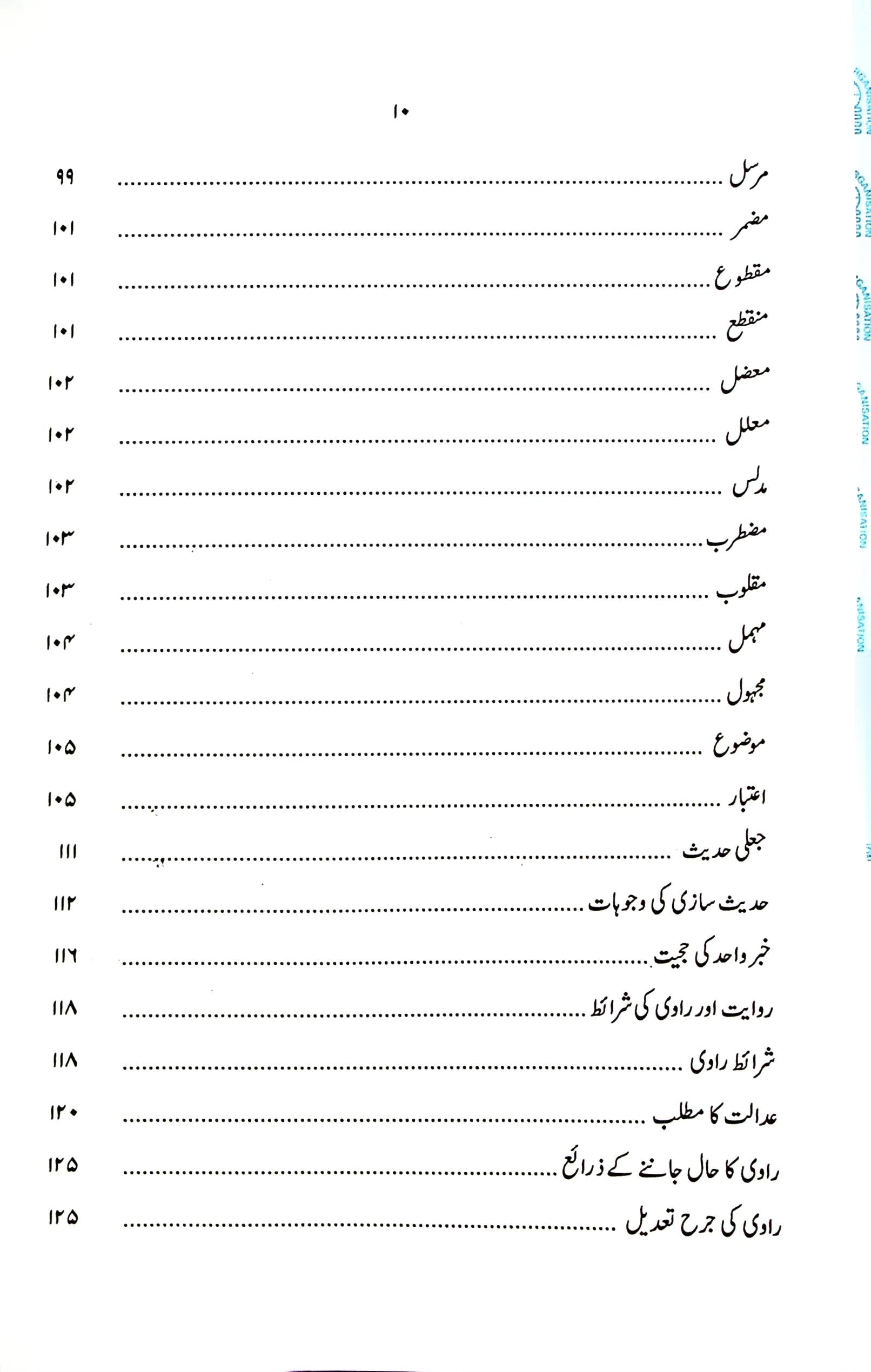 Darayatul Hadees | درایت الحدیث