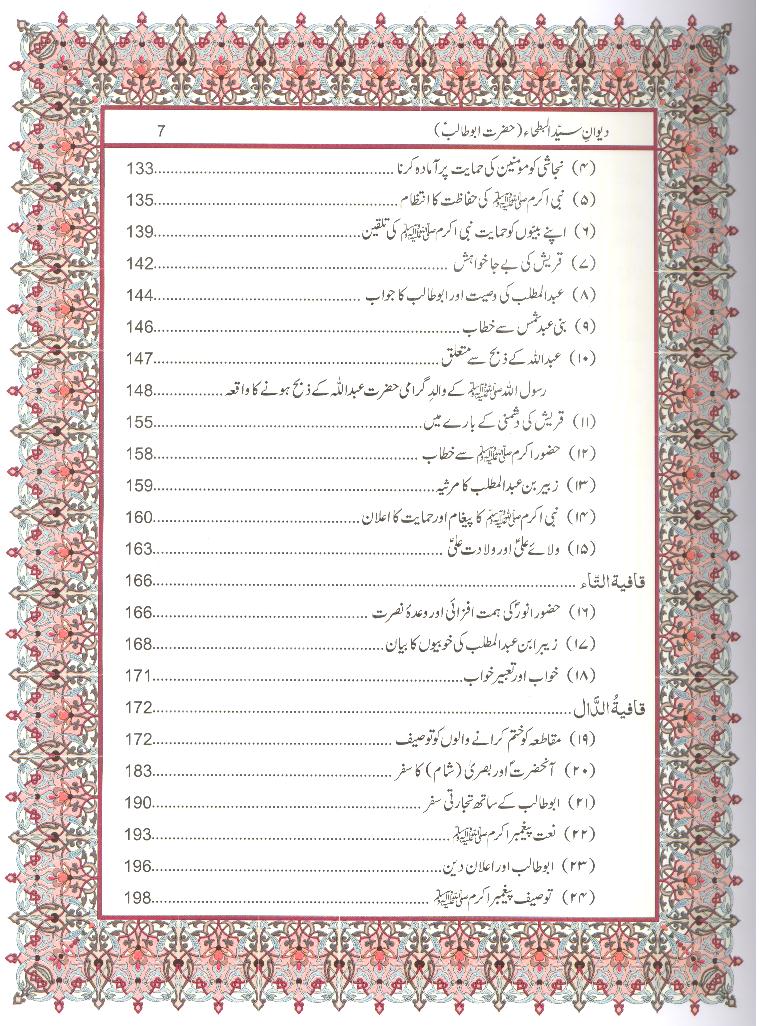 Deewan Syed ul Batha Hazrat Abu Talib as | دیوان سید البطحا حضرت ابو طالب