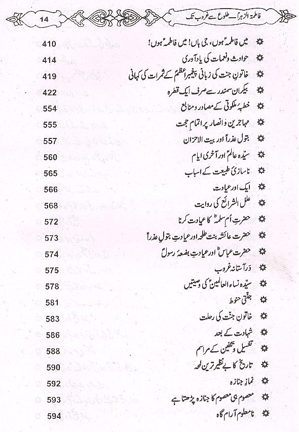Fatima Tuz Zahra Talu Sy Gharoob Tak | فاطمۃ الزہرا طلوع سے غروب تک