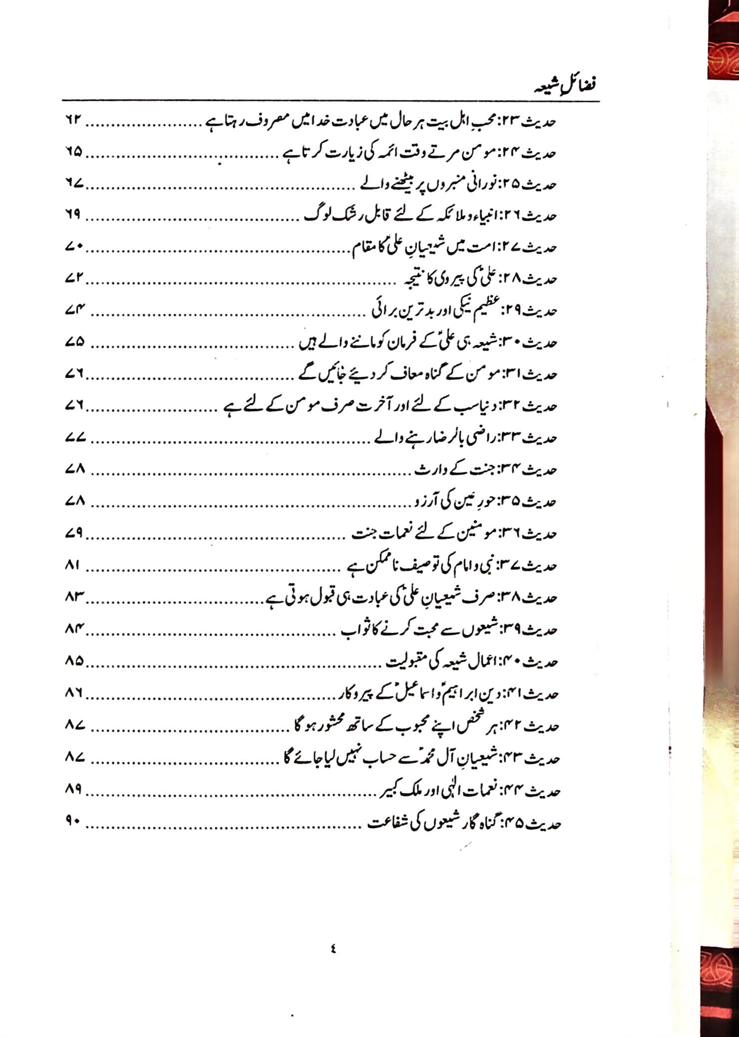 Fazail e Shia | فضائل شیعہ