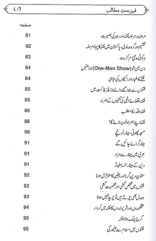 Fitna e Akhir uz Zamaan | فتنہ آخرالزمان