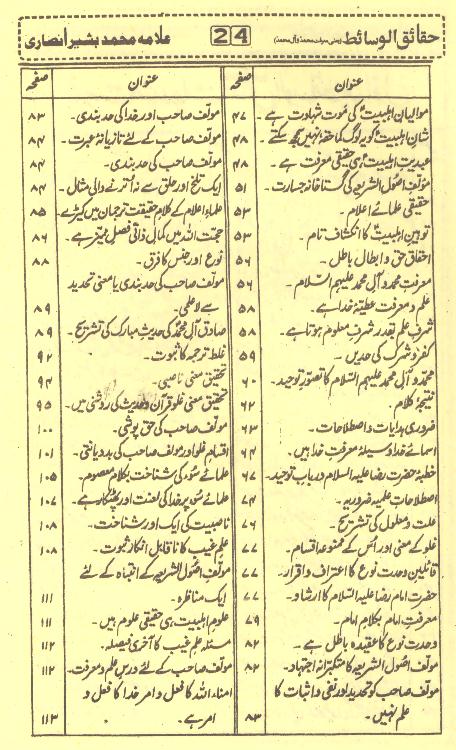 Haqaaiq ul Wasaait 1،2 | 1,2 حقائق الوسائط جلد