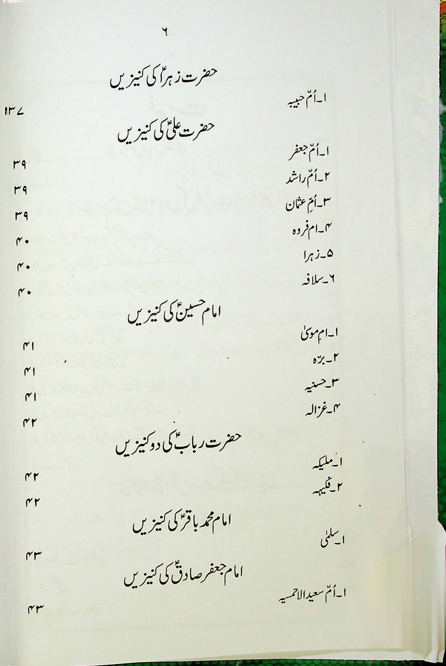 Hayat e Hazrat e Fizza S.a | حیات حضرت فضہ ع