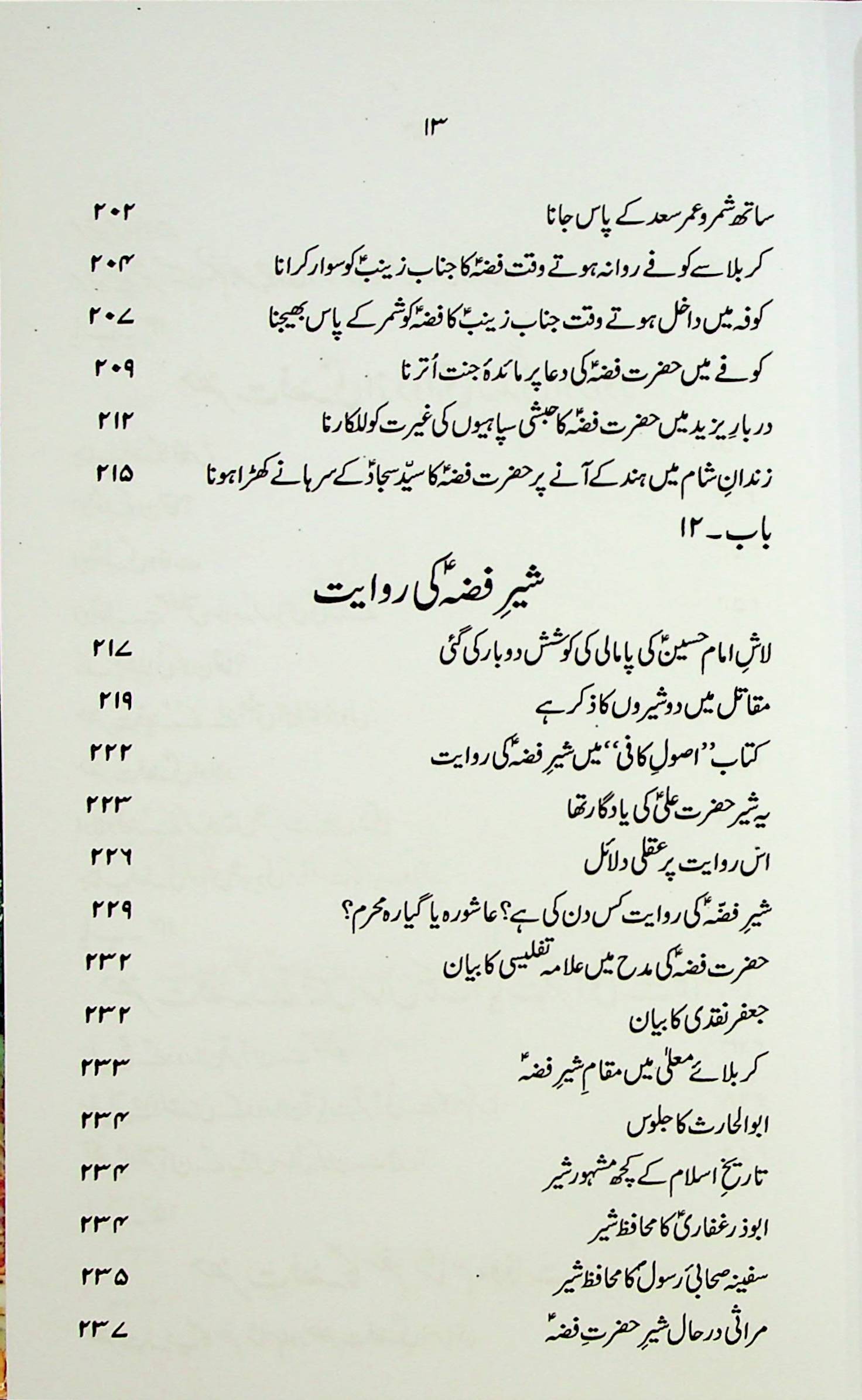 Hayat e Hazrat e Fizza S.a | حیات حضرت فضہ ع