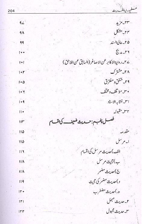 Ilam Dar Rayatul Hadees | علم درایۃ الحدیث