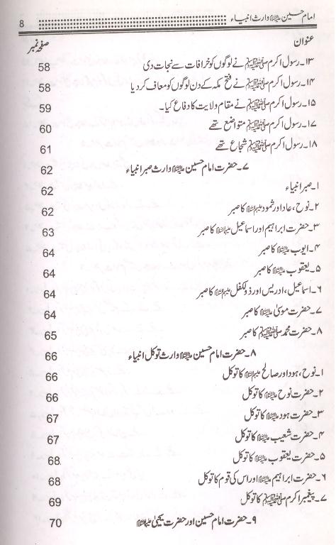 Imam Hussain as Waris e Ambiya | امام حسین وارث انبیا