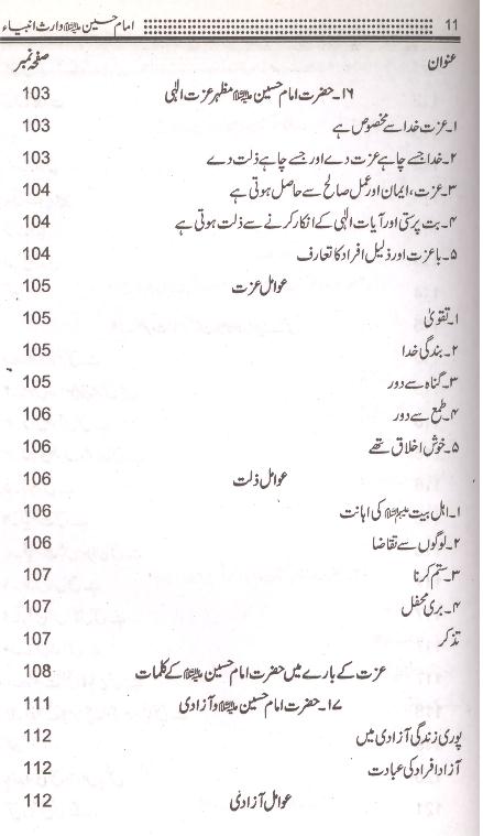 Imam Hussain as Waris e Ambiya | امام حسین وارث انبیا