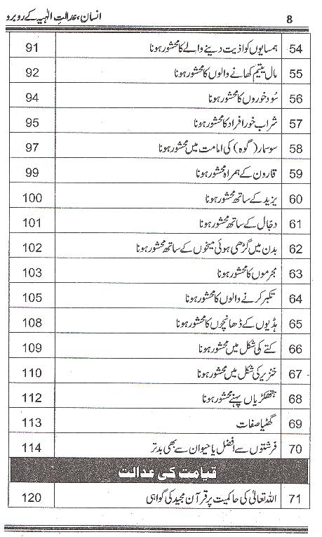 Insan Adalat e Elahiya Kay ru Baru | انسان عدالت الہیہ کے روبرو