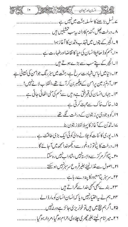 Insaan Aur Haiwan | انسان اور حیوان