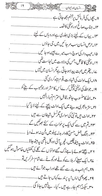 Insaan Aur Haiwan | انسان اور حیوان