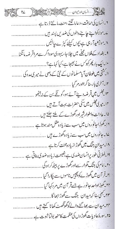 Insaan Aur Haiwan | انسان اور حیوان