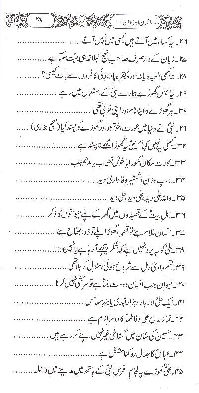 Insaan Aur Haiwan | انسان اور حیوان