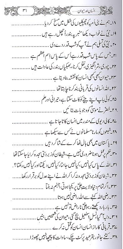 Insaan Aur Haiwan | انسان اور حیوان