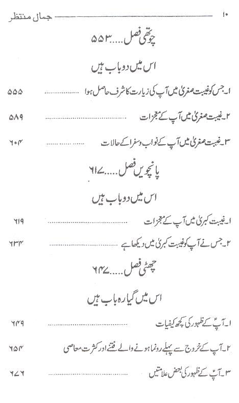Jamal e Muntazir as | جمال منتظر ( محمد علی )۔
