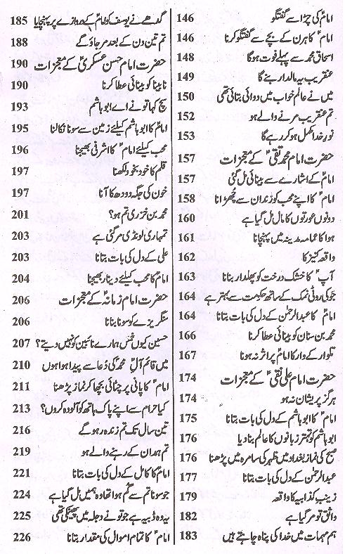 Moajzat e Masomeen as | معجزات معصومین