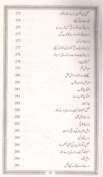 Mujarrab Taveezat o Amliyat | مجرب تعویذات و عملیات