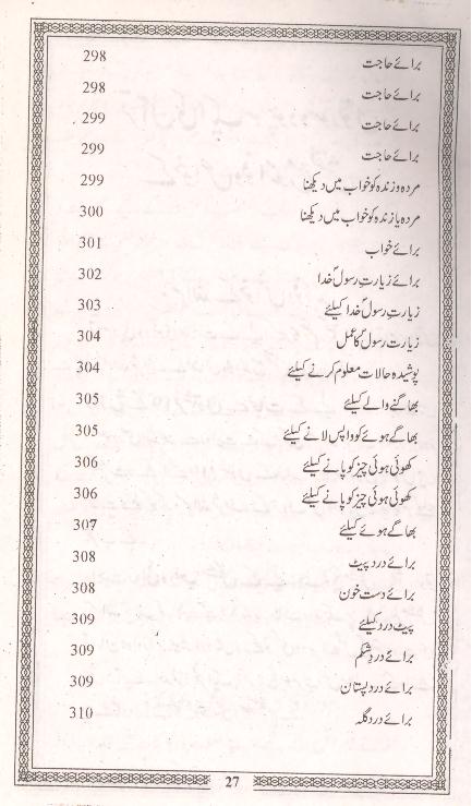 Mujarrab Taveezat o Amliyat | مجرب تعویذات و عملیات