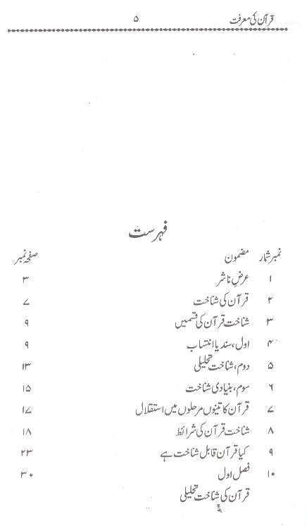 Quran ki Marifat  | قرآن کی معرفت