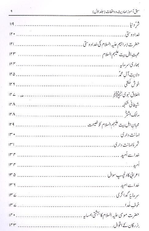 Sabaq Amooz Ahadees o Waqiyat Part 1 | 1سبق آموز احادیث اور واقعات
