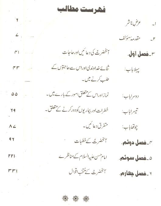 Sahifa Tul Hassan as | صحیفۃ الحسن ع