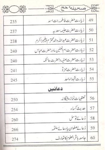 Sahifa e Hajj | صحیفہ حج