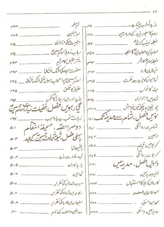 Sahifa e Karbala  |  صحیفہ کربلا