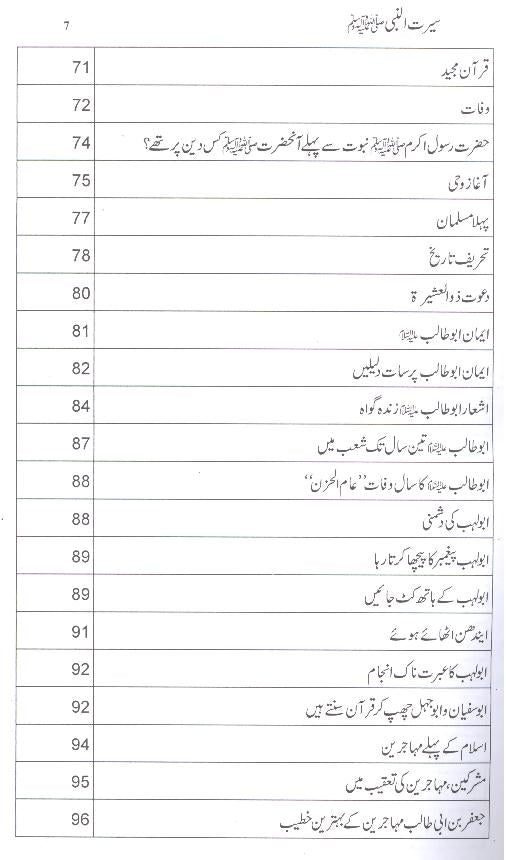 Seerat un Nabi Saww Wiladat sy Wisal tak | سیرت النبی ولادت سے وصال تک ( محمد علی فاونڈیشن ) ۔