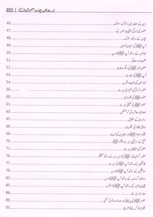 Seerat e Taiyaba Caharda Masoomeen as | سیرت طیبہ چہارد معصومین چودہ ستارے