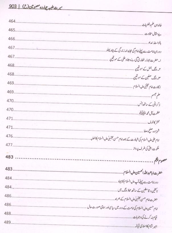 Seerat e Taiyaba Caharda Masoomeen as | سیرت طیبہ چہارد معصومین چودہ ستارے