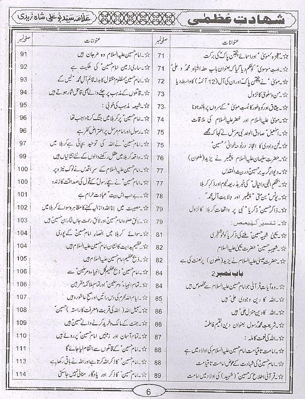 Shahadat e Uzma | شہادت عظمی