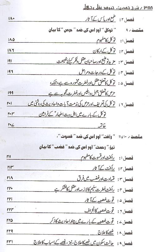 Sharah Hadees Janood e Aqal o Jehal | شرح حدیث جنود عقل و جہل