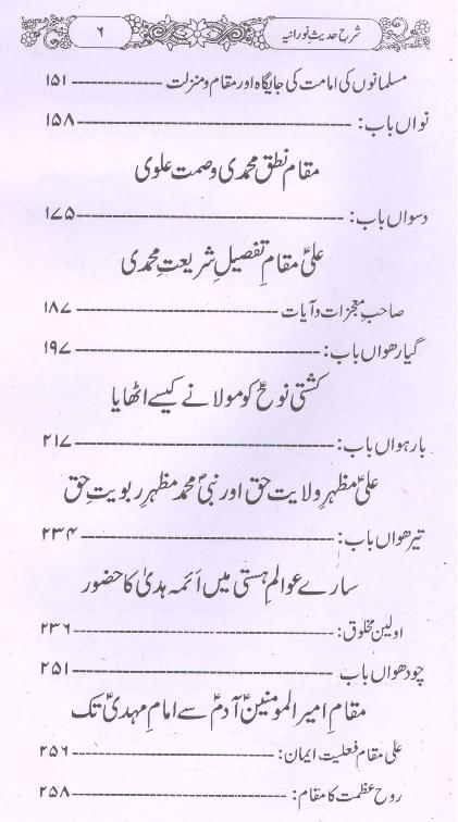 Sharah Hadees e Noraniy | شرح حدیث نورانیہ