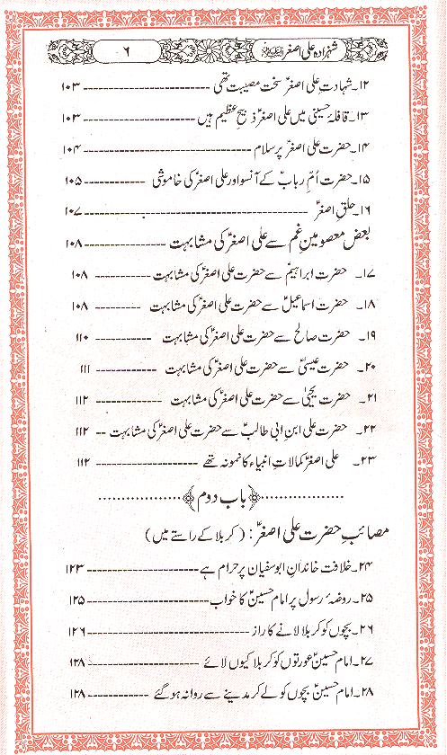 Shehzada Ali Asgher as | شہزادہ علی اصغر ع