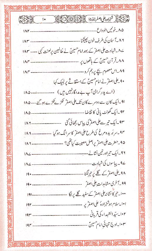 Shehzada Ali Asgher as | شہزادہ علی اصغر ع